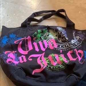Large Juicy Couture tote with dust bag